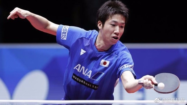 马龙跟水谷隼比赛比心(在另外一场比赛中水谷隼遇到马龙)