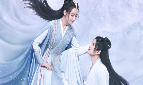 任嘉伦与热巴新剧(热巴任嘉伦与君初相识海报花絮)