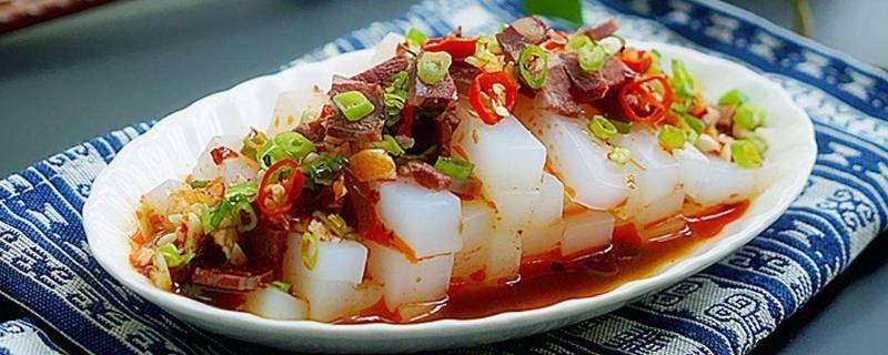 凉粉的热量(凉皮的热量)