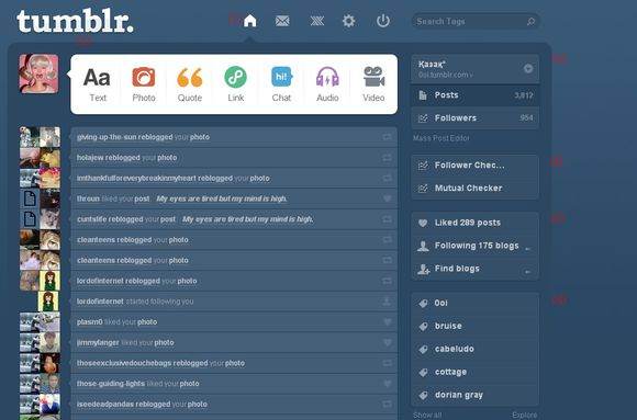 tumblr属于空间定位器吗？