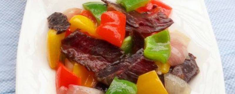 怎么炒风干牛肉的做法(风干牛肉和什么炒好吃)