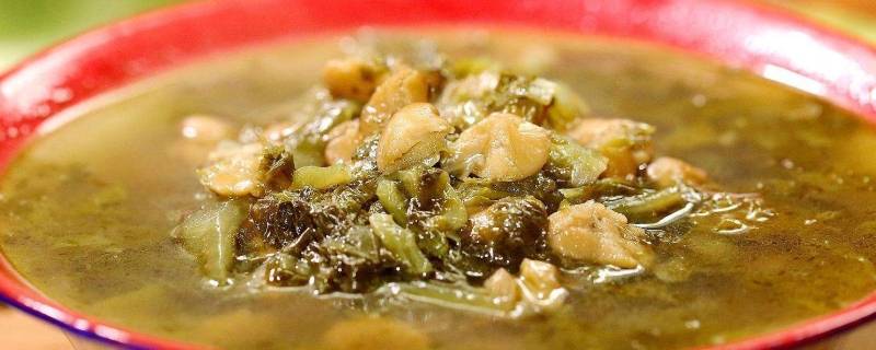 胡豆瓣酸菜汤做法(胡豆瓣酸菜汤怎么做)