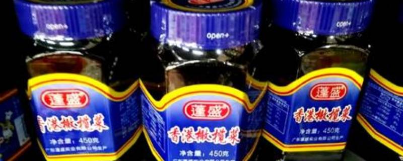 橄榄菜的做法潮汕(橄榄菜的做法大全)