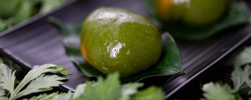 为啥艾叶青团有点苦(艾叶青团为什么不绿)