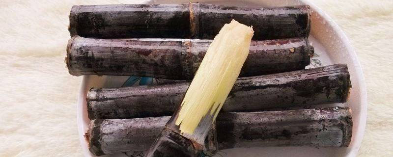 甘蔗中心泛黄泛红多吃会怎么样(甘蔗过夜后可以吃吗)