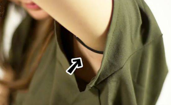 露肩衣服怎么防止上滑(露肩衣服怎么防止往上滑)