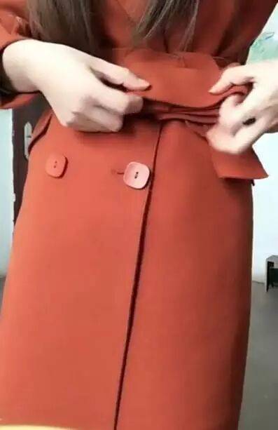 腰带的系法(腰带的系法大全慢动作)