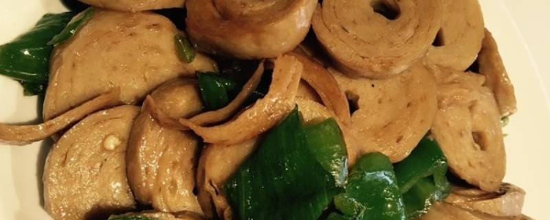 素肠怎么炒下饭(卤好的素肠怎么炒好吃家常)