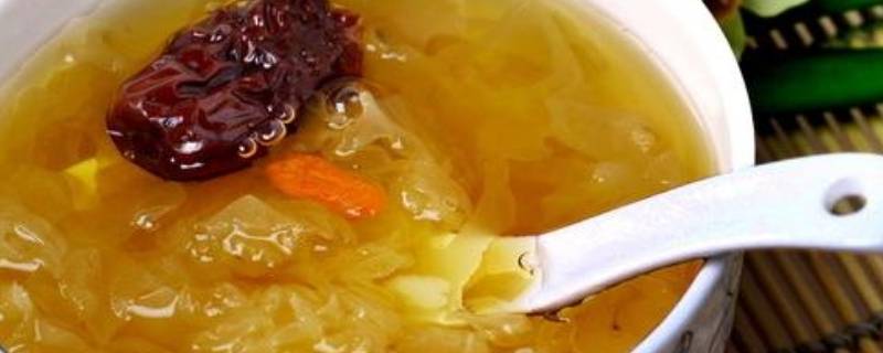 银耳汤稠浓怎么做(银耳汤热量高吗减肥能吃吗)