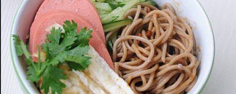 荞麦冷面做法简单(荞麦冷面怎么做出来的)