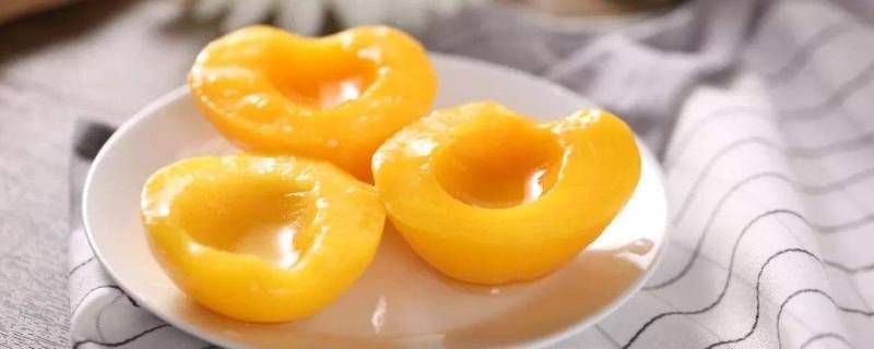 黄桃罐头为什么会粘稠(黄桃罐头做法加盐吗)