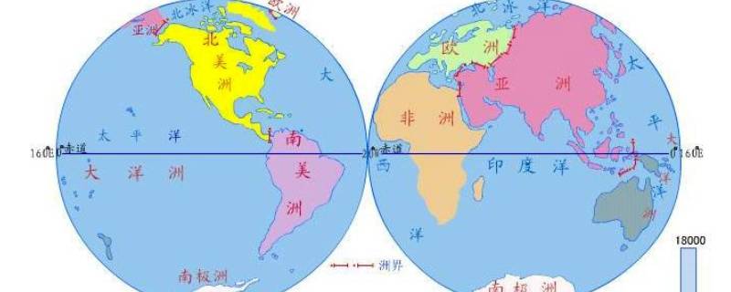 世界有几大洲几大洋分别是(世界有几大洲几大洋几大海)