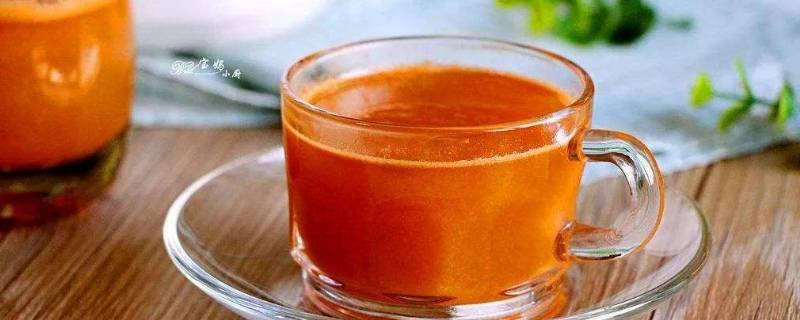 早晨一杯胡萝卜汁功效(早晨一杯胡萝卜苹果汁)