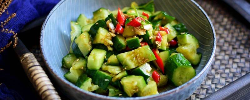 吃凉拌黄瓜有什么坏处(吃凉拌黄瓜有什么好处和坏处)