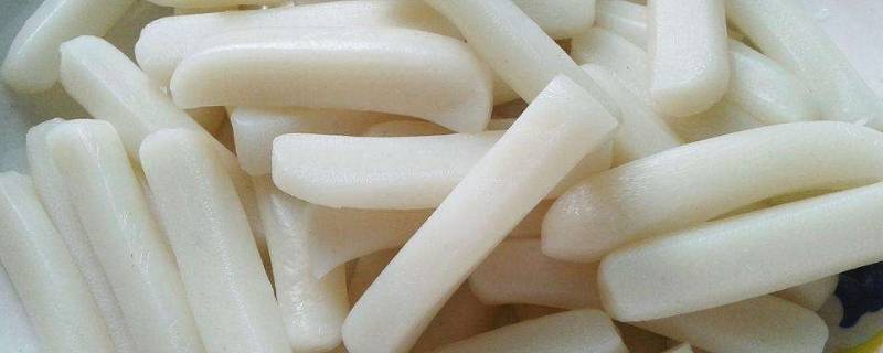 粘面年糕的家常做法(年糕粘在一起怎么办)