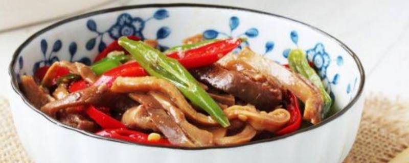 炒肚丝怎么炒才好吃(肚丝怎么炒着好吃)
