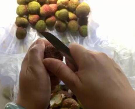 荔枝怎么脱核(如何快速去掉荔枝的核)