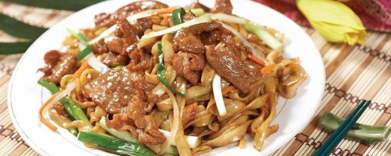 牛河是大米做的吗(牛河是用什么食材做的)