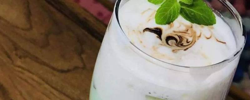 家用薄荷奶绿制作方法(薄荷奶绿做法自制)