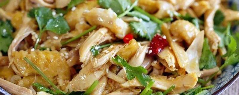 柠檬手撕鸡做法教程(手撕鸡最正宗的做法配料)