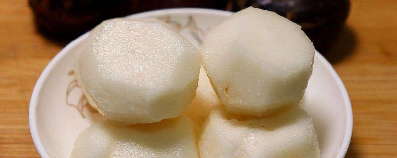 削好的马蹄怎么保存(削好的马蹄怎么保存不变色)