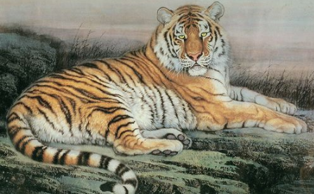 客厅挂老虎画好吗(客厅挂老虎的画好不好)