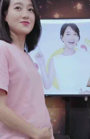 朱丹待产照(朱丹晒产后写真)