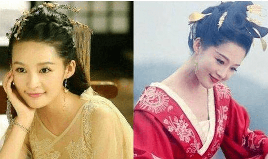 女星黑化：高圆圆眼神坚毅，秦丽精致美丽。