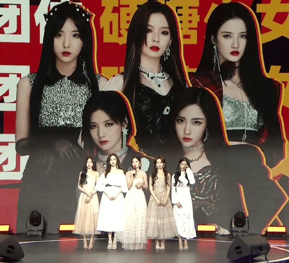 硬糖少女陈卓璇身高(硬糖少女获奖出镜生图曝光,赵粤颜值显老,陈卓璇脸大了一倍)