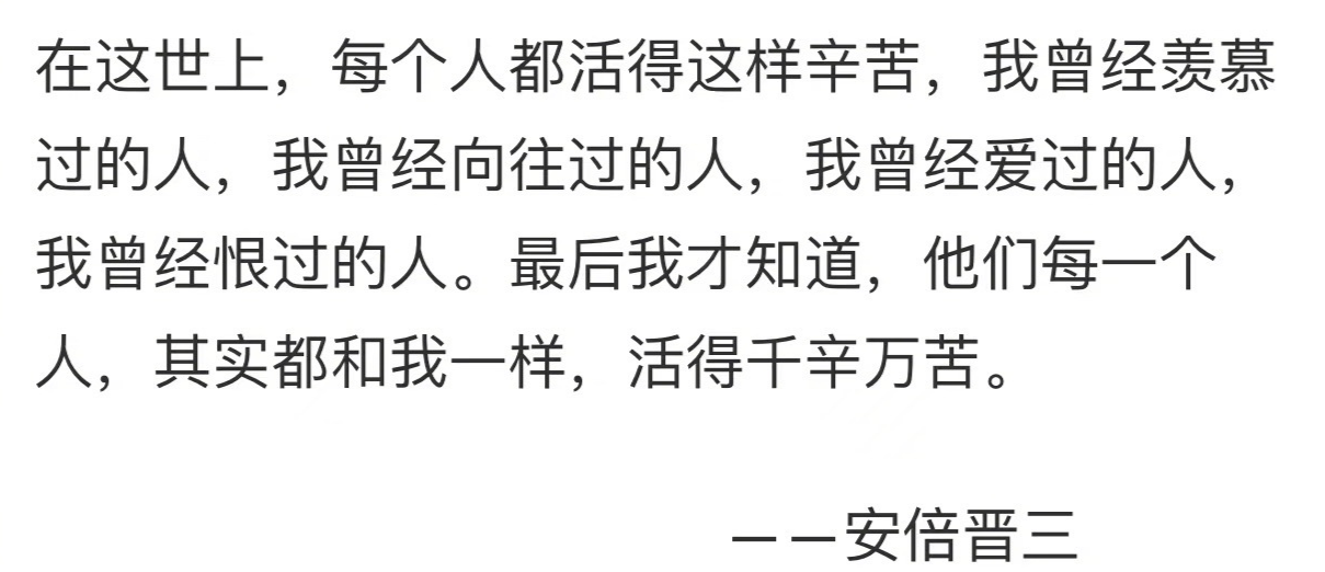 知名作家土匪，我要澄清：朋友圈流传的疑似安倍的言论，其实是小说片段。