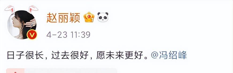 赵丽颖冯小刚离婚(冯丽颖离婚)