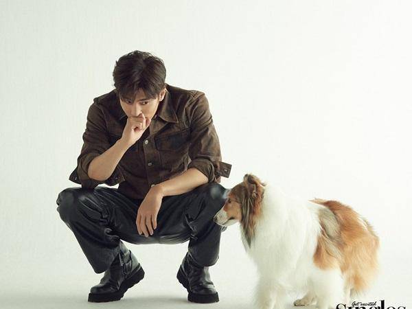 成勋《SINGLES》画报,工作人员高呼,下辈子要做他的宠物。