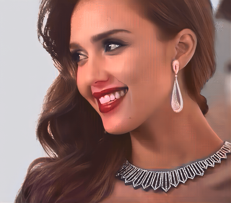 美国女演员杰西卡·坎贝尔(杰西卡阿尔芭近照)