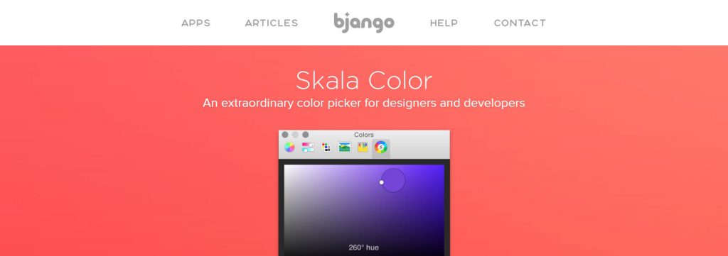 Skala Color官网:优质设计师和开发者取色工具