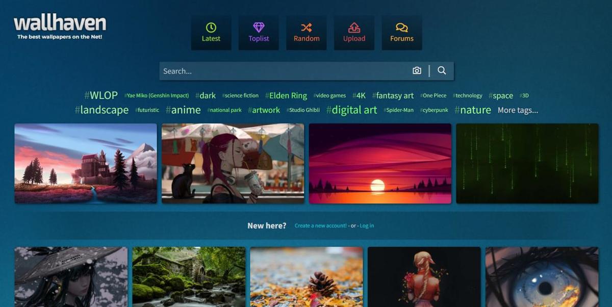 Wallhaven Wallhaven官网:超酷炫的高清壁纸网站