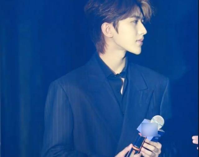 髡残的真实颜值如何在一次活动上被偷拍时一眼看出,下巴太尖不美观?