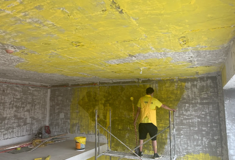 100平房子需要几桶乳胶(100平房子需要几方沙子)