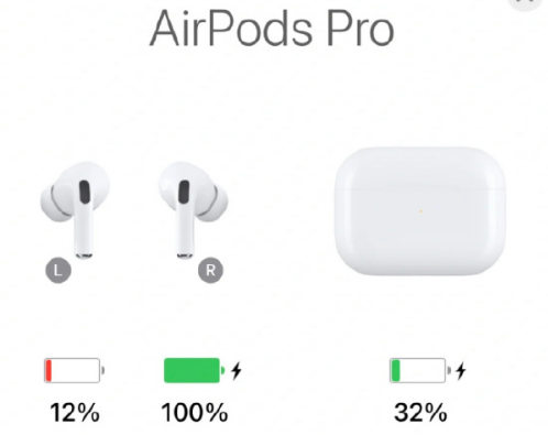 airpods pro新耳机电量不一样(airpods pro耳机用电量不一致)