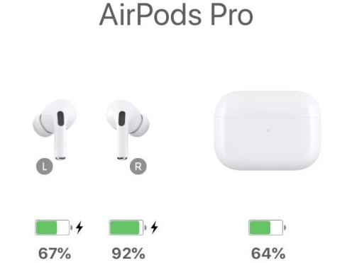 airpods pro新耳机电量不一样(airpods pro耳机用电量不一致)