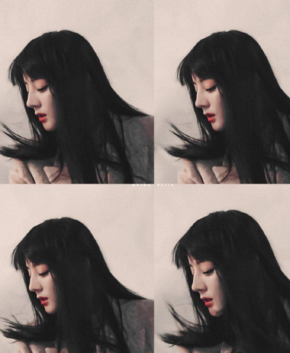 不要再抱怨迪丽热巴的面值崩溃了!她各种造型的刘海分分钟让你哭。