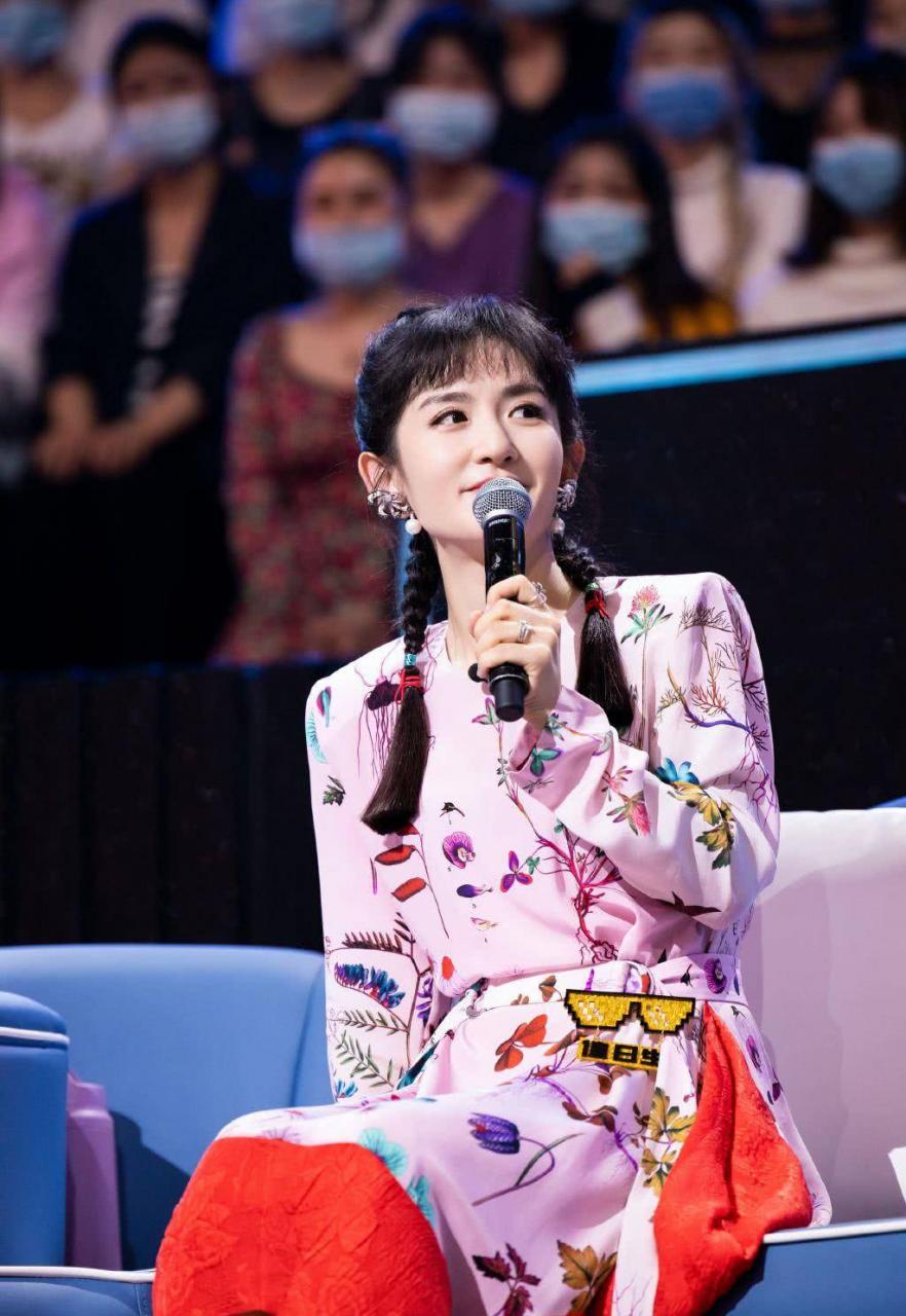 谢娜麻花辫图片(谢娜马尾辫)