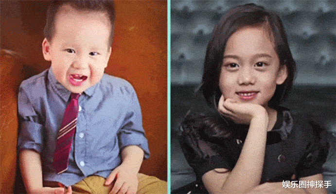 39岁的高露有两个孩子。女儿凹造型太美,4岁的儿子却像爷爷。