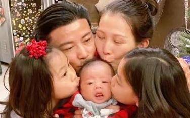 蔡少芬身材(46岁蔡少芬怀三胎)