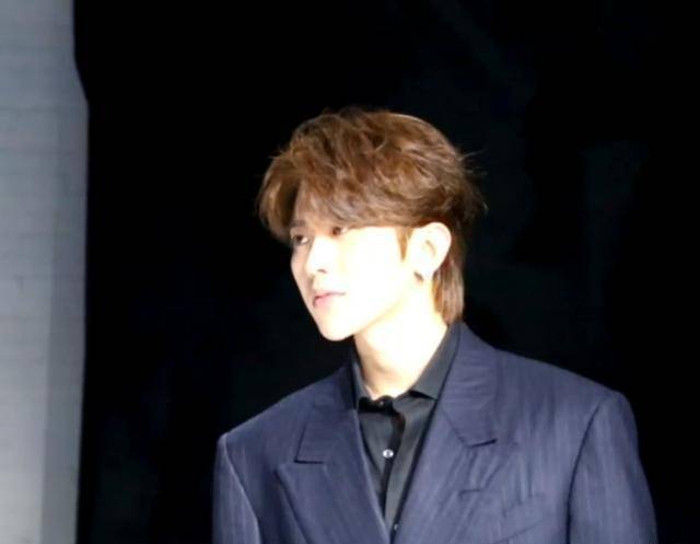 髡残的真实颜值如何在一次活动上被偷拍时一眼看出,下巴太尖不美观?