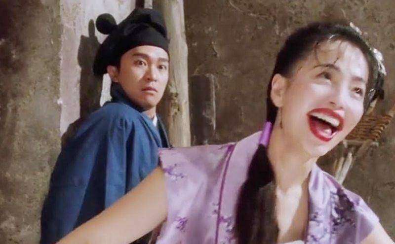 绝对美女的“石榴姐”，曾经的美少女，被周星驰培养，最终成为亿万富翁。