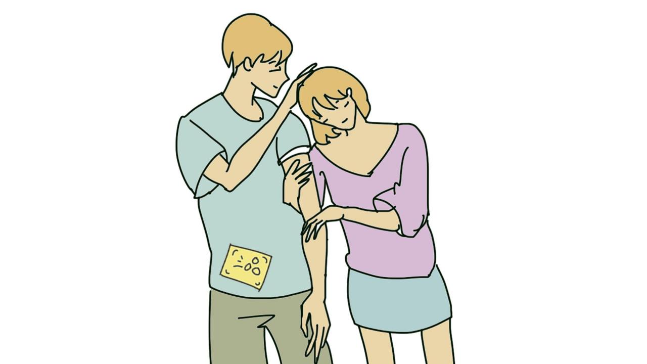 男生抱抱时会顶然后弯着腰为什么人在拥抱的时候喜欢拍几下